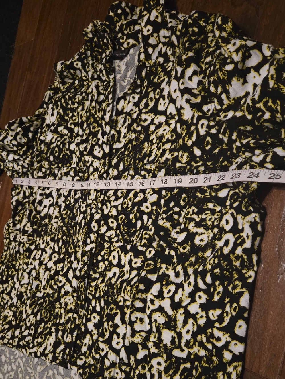 Rock & Republic Leopard Print Long Sleeve Button Down Shirt Size XXL - Picture 6 of 8
